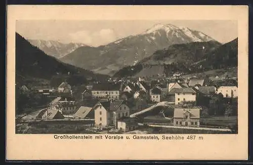 AK Grosshollenstein, Teilansicht mit Voralpe und Gamsstein