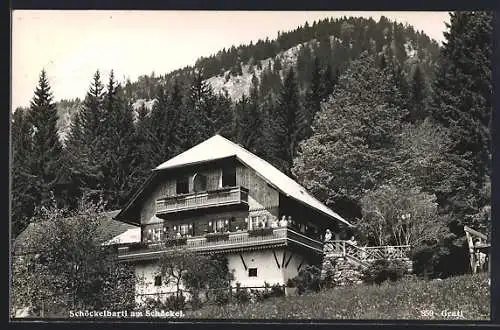 AK Radegund, Gasthaus Schöckelbartl am Schöckel