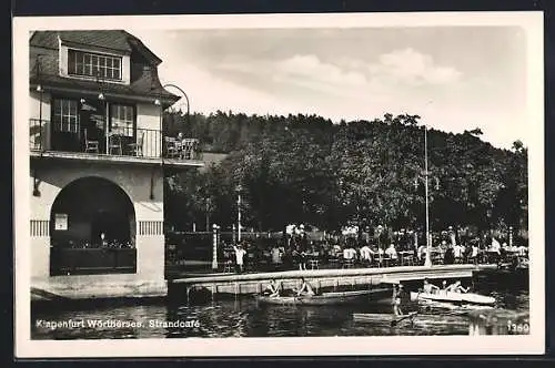 AK Klagenfurt /Wörthersee, Strandcafe