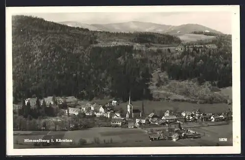 AK Himmelberg i. Kärnten, Teilansicht mit Kirche