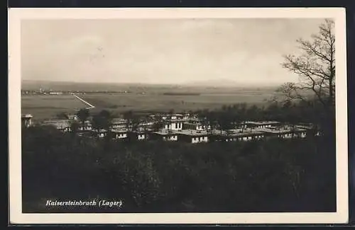 AK Kaisersteinbruch, Blick auf das Lager