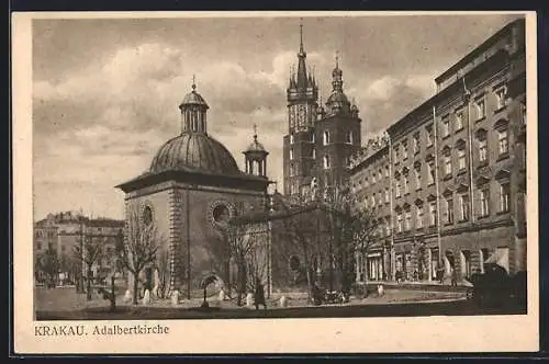 AK Krakau, An der Adalbertkirche