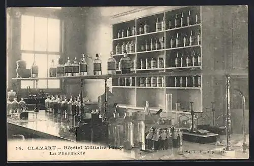 AK Clamart, Hopital Militaire Percy, La Pharmacie