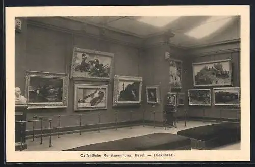 AK Basel, Öffentliche Kunstsammlung, Böcklinsaal