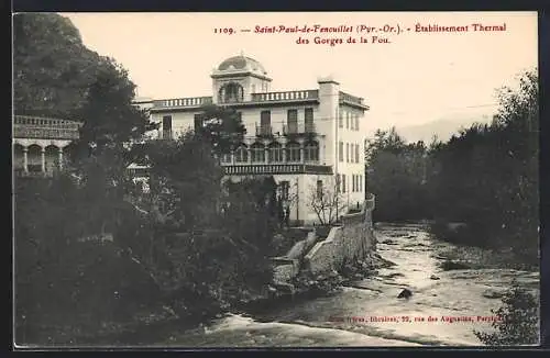 AK Saint-Paul-de-Fenouillet, Établissement Thermal des Gorges de la Fou