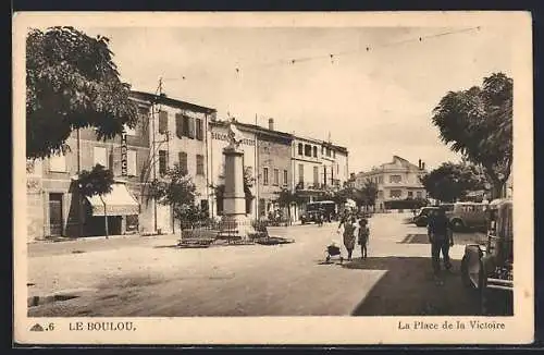 AK Le Boulou, La Place de la Victoire