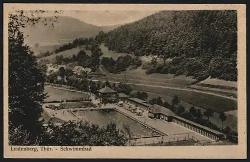 AK Leutenberg /Thür., Schwimmbad