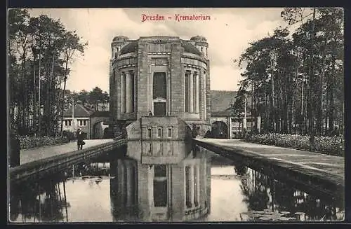 AK Dresden-Tolkewitz, Krematorium