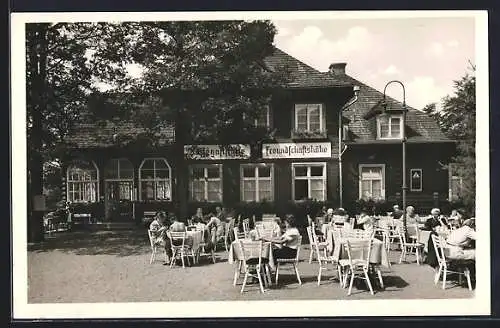 AK Karlsbad, Höhengaststätte Freundschaftshöhe