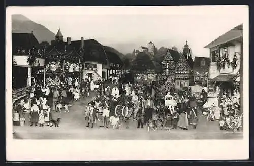 AK Sonneberg, Spielzeugmuseum, Ausstellungsgruppe für Brüssel 1910