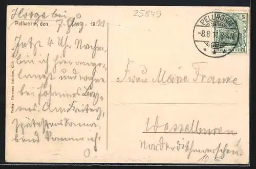 AK Pellworm, Neue Kirche und Schule