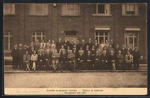 AK Saint-Gilles-lez-Termonde, Société Anonyme Flandria, Direction et personnel employé