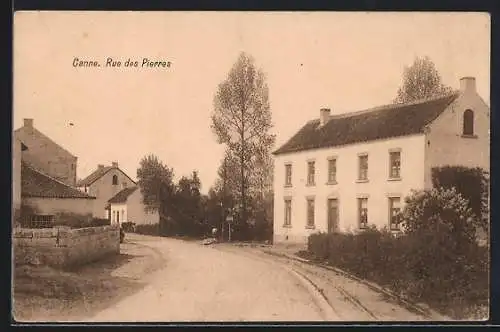 AK Canne, Rue des Pierres, Strassenpartie