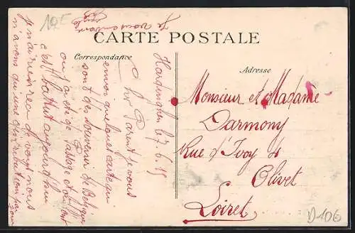 AK Stavele, Rue de Crombeke, Strassenpartie