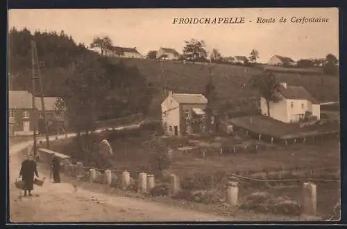 AK Froidchapelle, Route de Cerfontaine