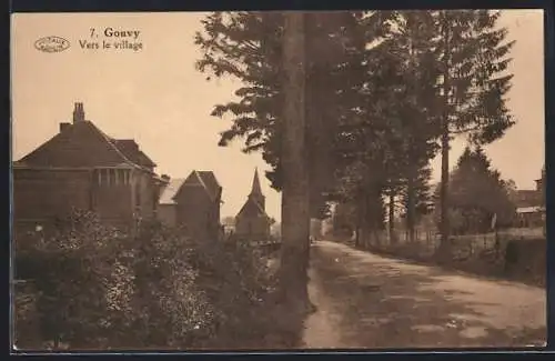 AK Gouvy, Vers le village