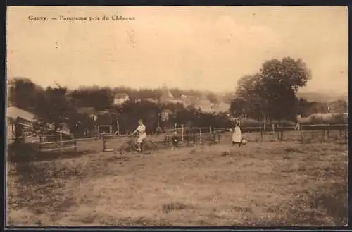 AK Gouvy, Panorama pris du Cheneux