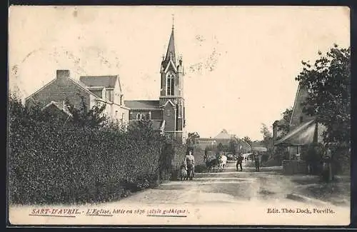 AK Noville-les-Bois, Sart-d`Avril, L`Eglise