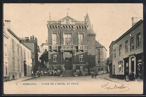 AK Gembloux, Place de l`Hotel de Ville