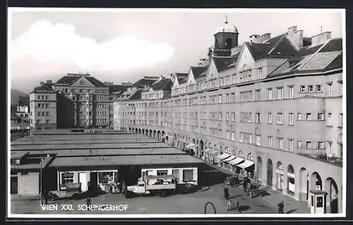 AK Wien, Gemeindebau Schlingerhof, Geschäfte