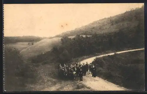 AK Paliseul, Etablissement de Carlsbourg, Promenade de la St. Louis 1925