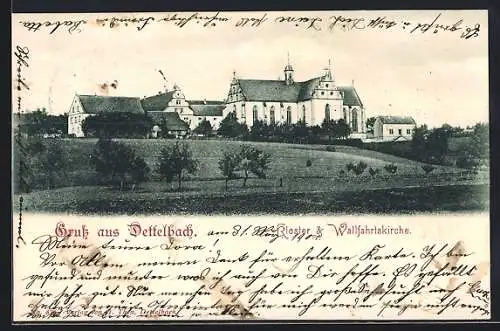 AK Dettelbach, Kloster & Wallfahrtskirche