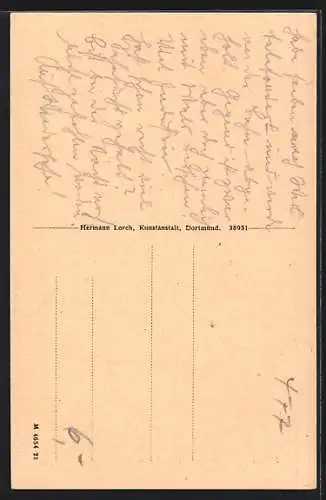 AK Soest, Osthofentor mit Strassenpartie