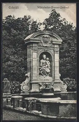 AK Eichstätt, Wittelsbacher-Brunnen-Denkmal