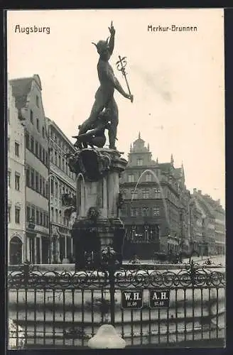 AK Augsburg, Merkur-Brunnen