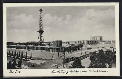 AK Berlin, Ausstellungshallen am Funkturm