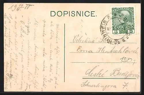 AK Frauenberg, Schloss, Vorderansicht