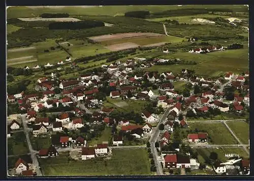 AK Elkenroth /Westerwald, Ortsansicht aus der Vogelschau, Fliegeraufnahme