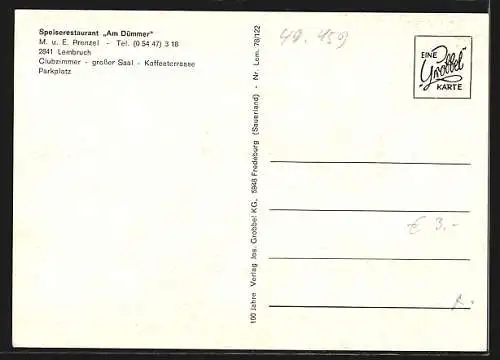 AK Lembruch, Speiserestaurant Am Dümmer