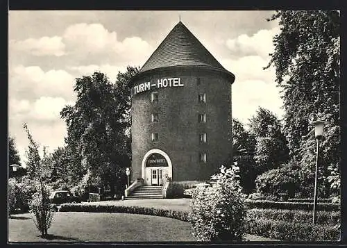 AK Hamburg-St.Georg, Turmhotel, Am Berliner Tor