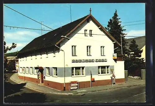 AK Ebern / Ufr., Gasthof Post der Familie Gall