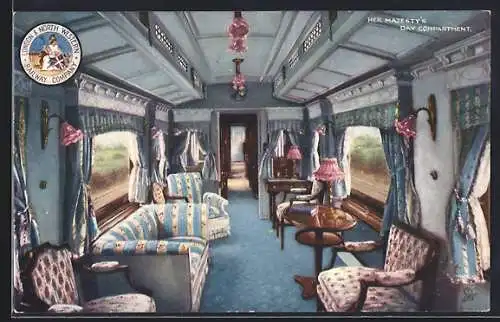 AK Her Majesty`s Day Compartment, London & North Western Railway Company