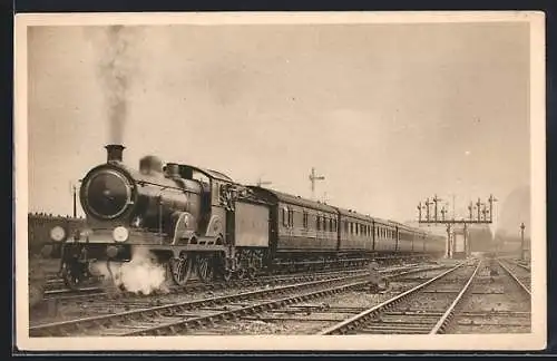 AK Yarmouth Express leaving Ipswich, Engine 4-4-0, No. 1884