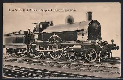 AK L & NWR 4 Cylinder Compund Express Locomotive