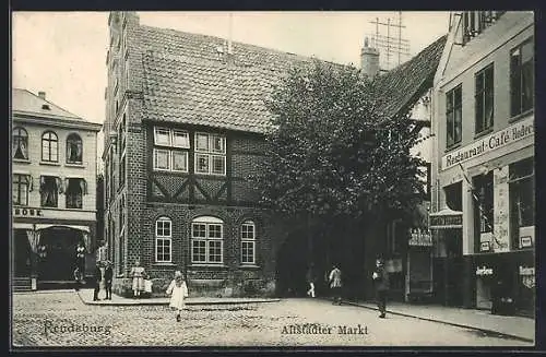 AK Rendsburg, Altstädter Markt