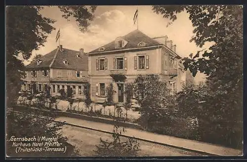 AK Gernsbach i. Murgtal, Kurhaus Hotel Pfeiffer