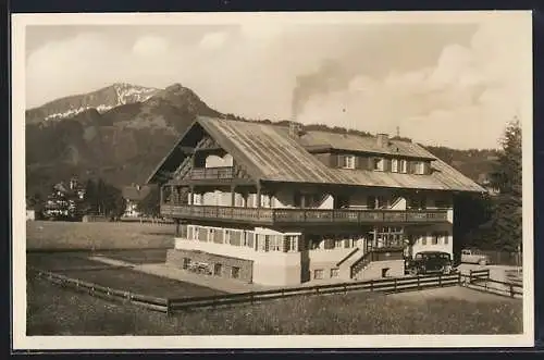 AK Oberstdorf / Allgäu, Hotel Kappeler Haus