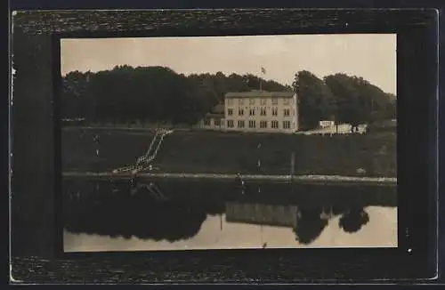 AK Rendsburg, Das Gasthaus Schützenhof im Passepartout