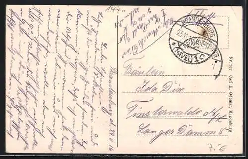 AK Brandenburg a. H., Infanterie-Kaserne, Füsilier-Regt. Nr. 35
