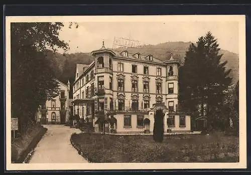 AK Bad Ems, Kurhotel Villa Balzer, Villenpromenade 1