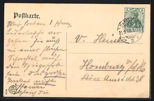 AK Mannheim, Neckarbrücke