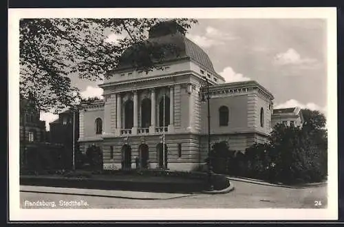 AK Rendsburg, die Stadthalle