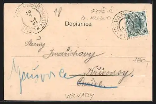 AK Velvary, Kostel sv. Kateriny
