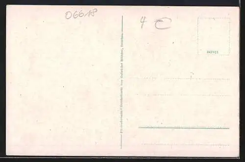 AK Naumburg a. S., Dom mit Denkmal aus der Vogelschau