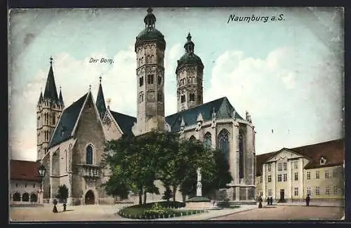 AK Naumburg / Saale, an der Kirche