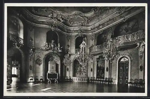 AK Rudolstadt, Schloss Heidecksburg, Festsäle, Grosser Festsaal